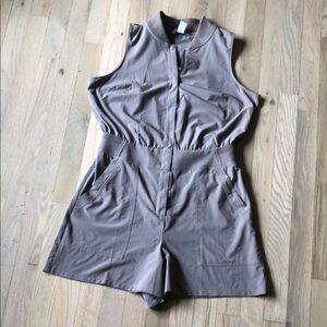 Sleeveless Brown Athleta Jumpsuit